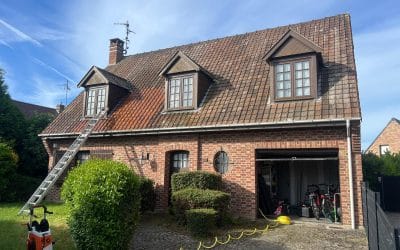 Nettoyage et démoussage de toiture à Sainghin-en-Mélantois